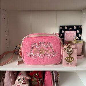 Juicy Couture Lovers Club Pink Crossbody Bag